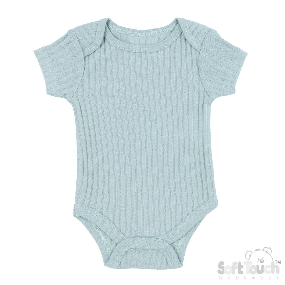 BS4600-SG-36: Sage Green Ribbed Bodysuit (3-6 Months) BS4600-SG-36: Sage Green Ribbed Bodysuit (3-6 Months)